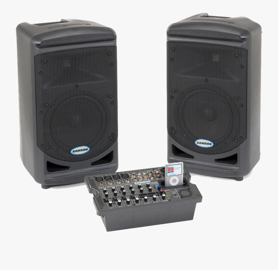 Sound Clipart Pa System - Samson Xp308i, Transparent Clipart