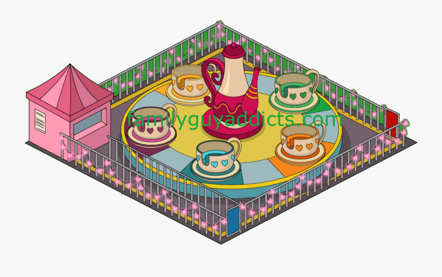 Brewhaha Carnival Ride - Illustration, Transparent Clipart