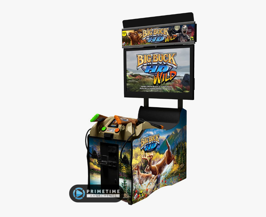 Big Buck Hd Wild Panorama Arcade Game - Busch Light Big Buck Hunter, Transparent Clipart