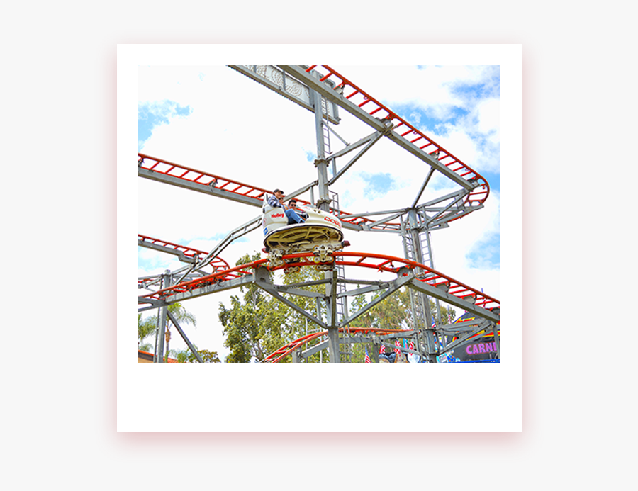 Roller Coaster, Transparent Clipart