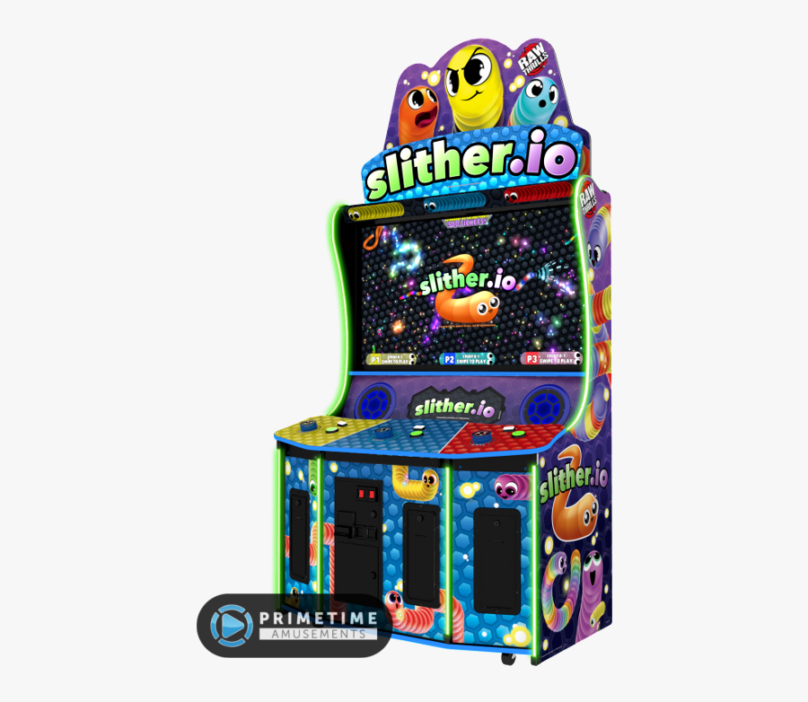 Io Videmption Arcade Game By Raw Thrills - Slither Io Game Raw Thrills, Transparent Clipart