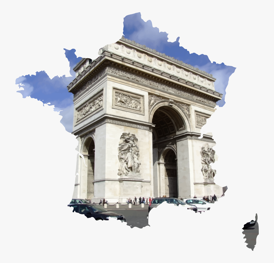 Arc De Triomphe, Transparent Clipart