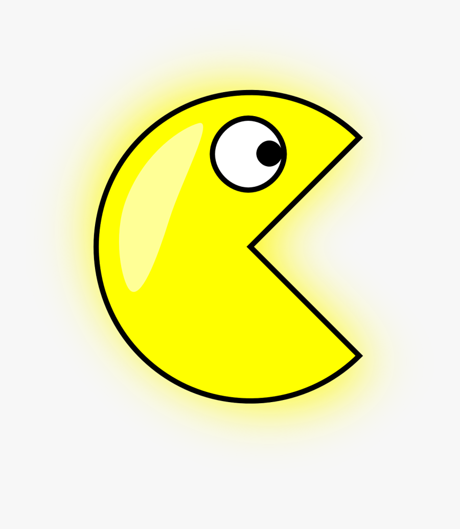 Animated Pacman, Transparent Clipart