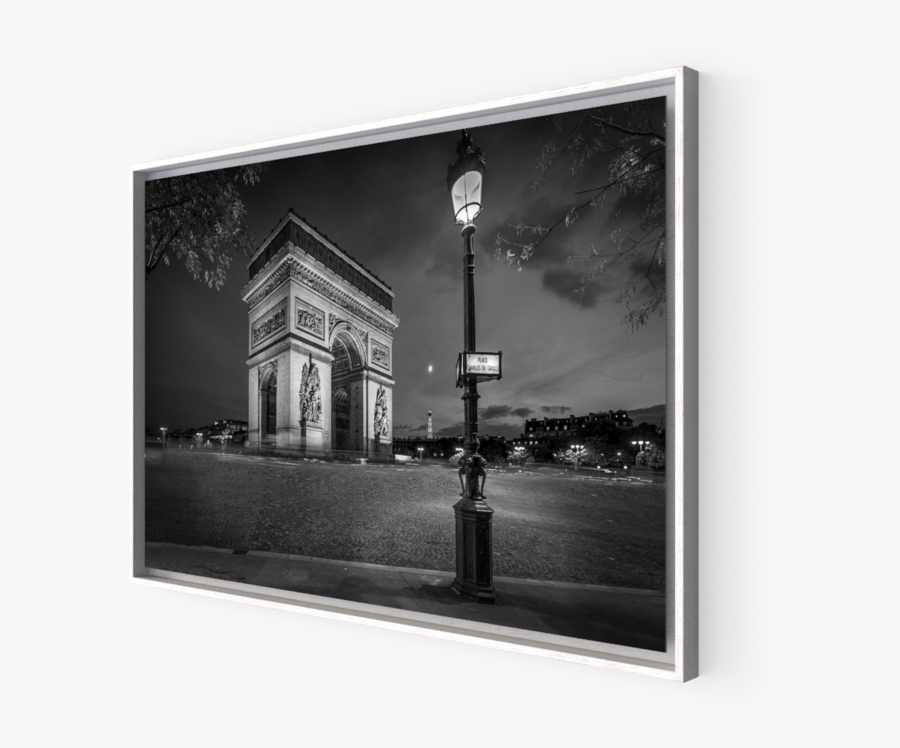 Photo Arc De Triomphe - Monochrome, Transparent Clipart