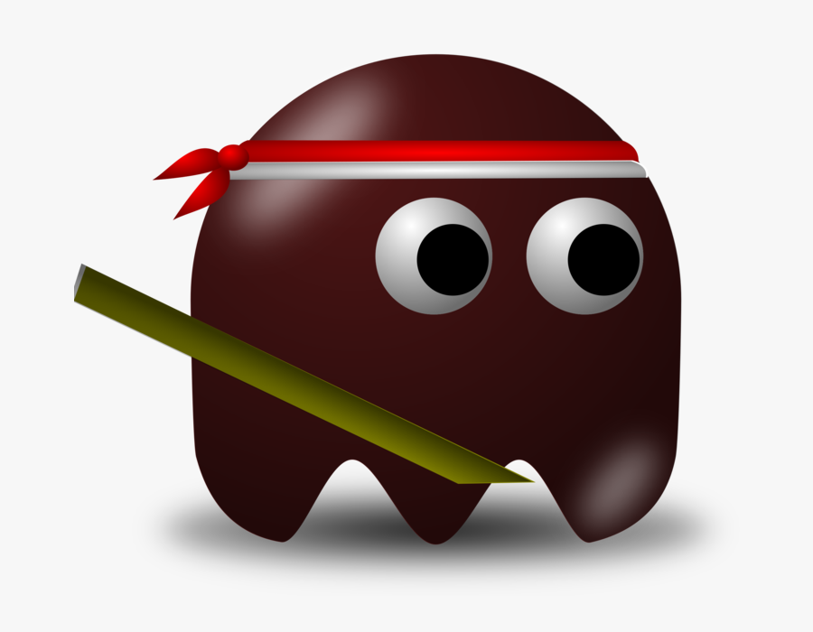 Fictional Character,smile,red - Pacman Blue, Transparent Clipart