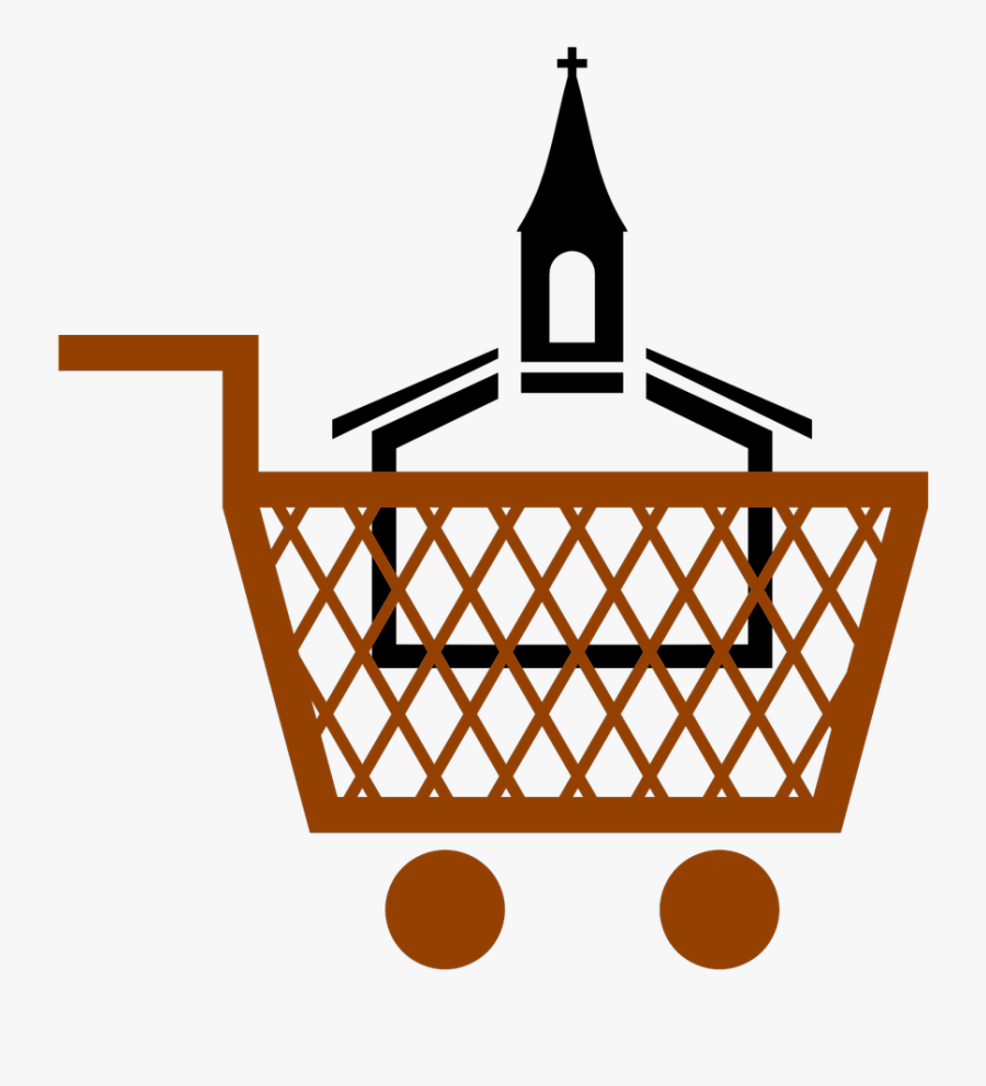 Church Shopping, Transparent Clipart