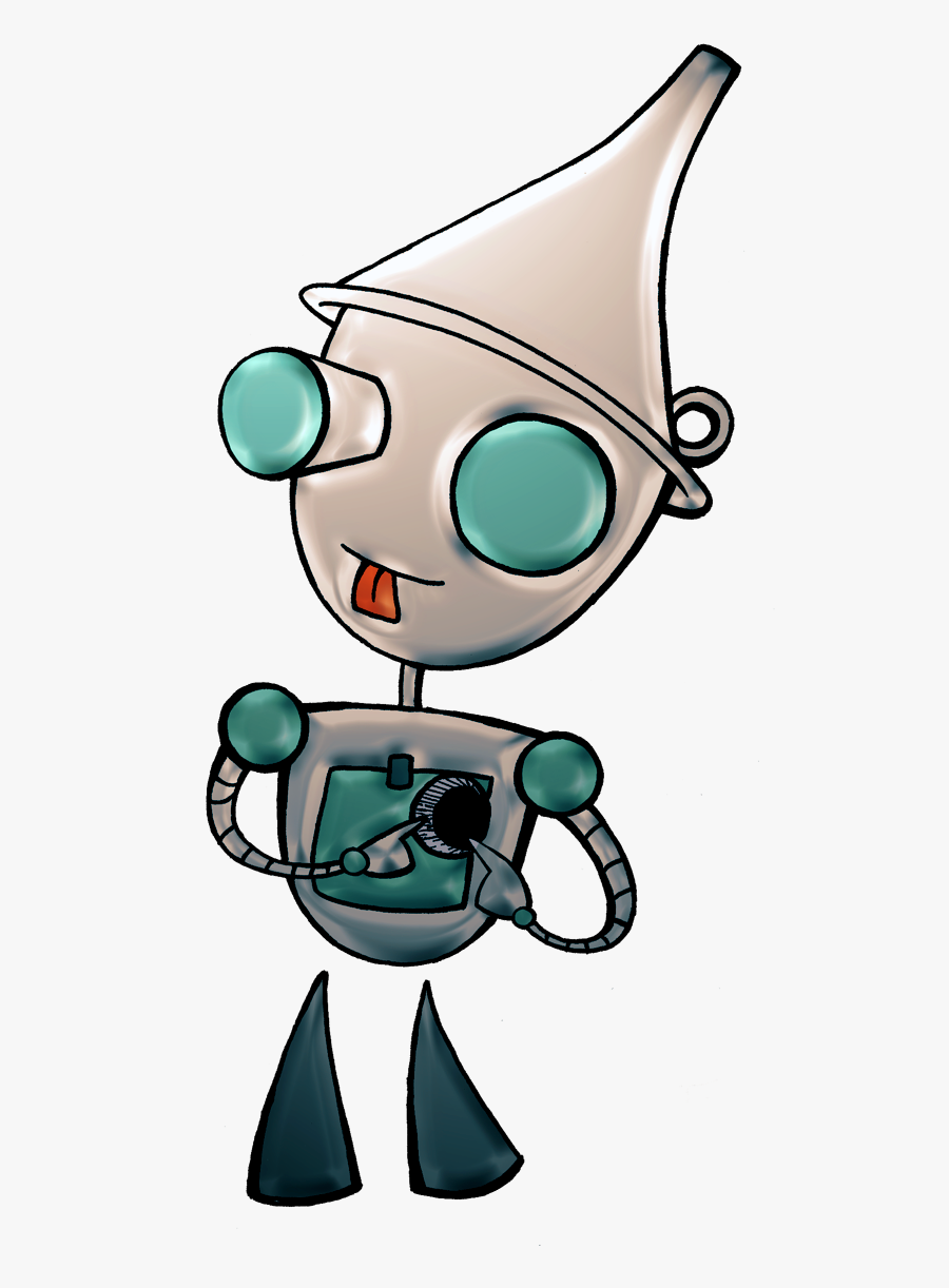 Oz Clipart Tin Man - Tin Man Cartoon, Transparent Clipart