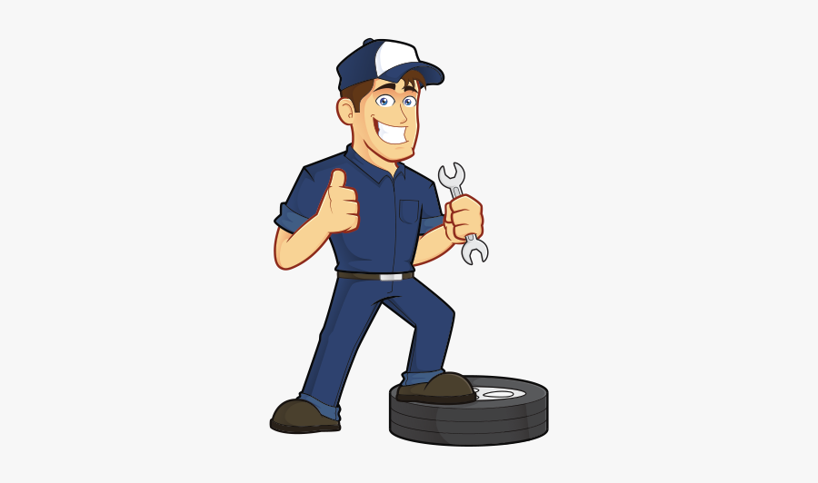 Mechanic Clipart Tire Repair - Mechanic Clipart, Transparent Clipart