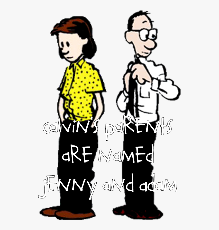 Calvin And Hobbes Calvin's Parents, Transparent Clipart