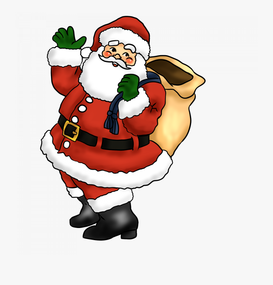 Santa Clipart, Transparent Clipart