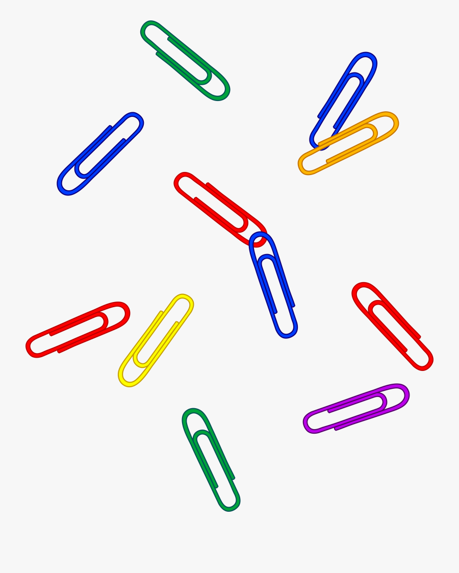 Picture Of Paper Clips - Clip Art Paper Clips, Transparent Clipart