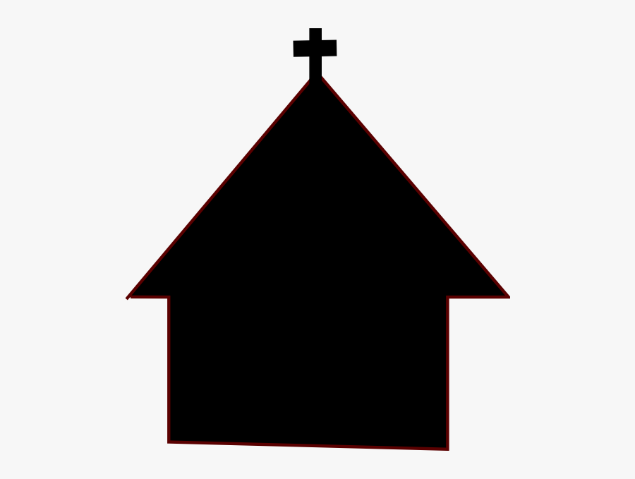 Black House Clip Art, Transparent Clipart