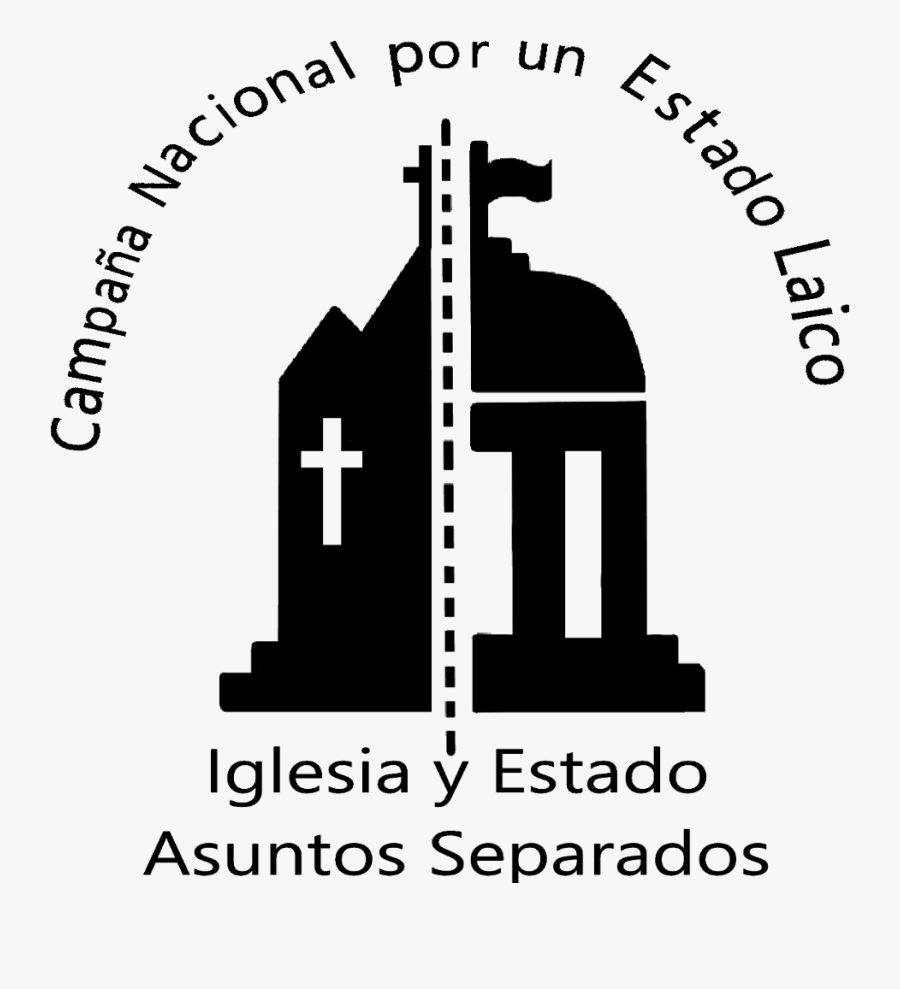 #iglesia #laico #estado - Iglesia Y Estado Asuntos Separados Logo, Transparent Clipart