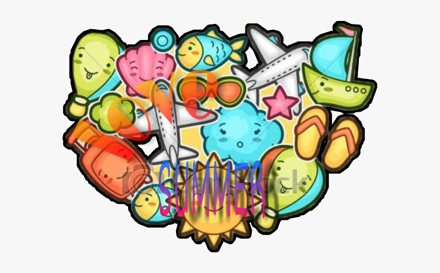 Verano Vacaciones Junio Julio Sol Freetoedit Scsummer, Transparent Clipart