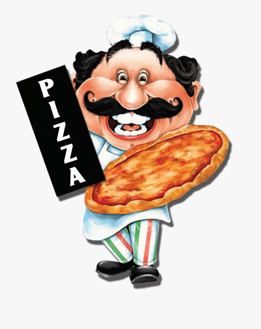 Payless Pizza And Ribs - Cartoon Pizza Guy Transparent, Transparent Clipart