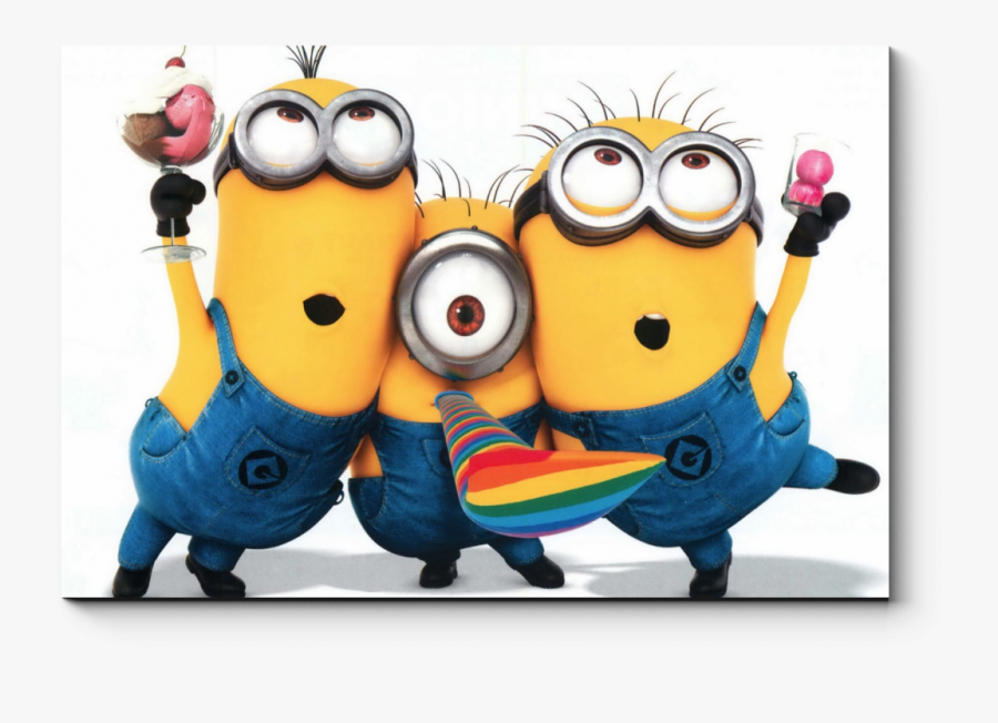 Minions Birthday Gif Greeting & Note Cards Image - Friday Quote Kids, Transparent Clipart