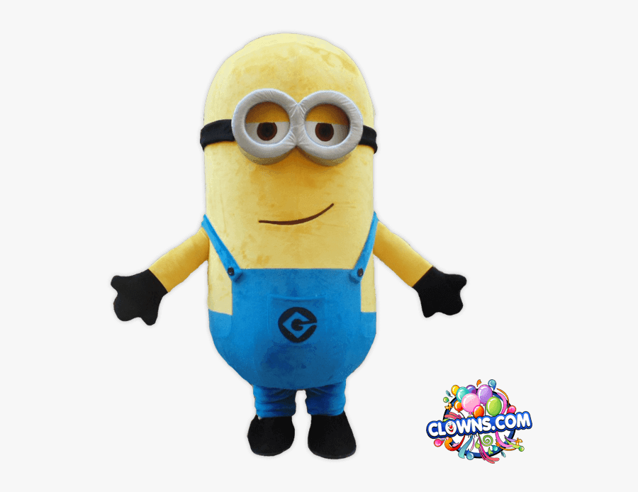 Minion Character For Party Minions Happy Birthday Clipart - Custom Minion Mascot, Transparent Clipart