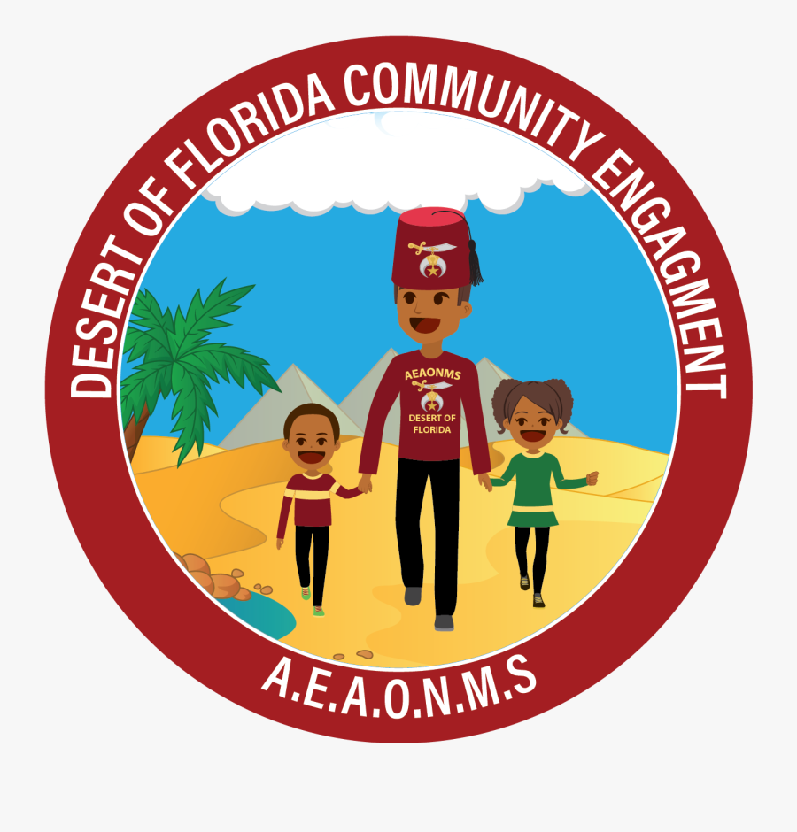 Transparent Shriner Clipart - Label, Transparent Clipart