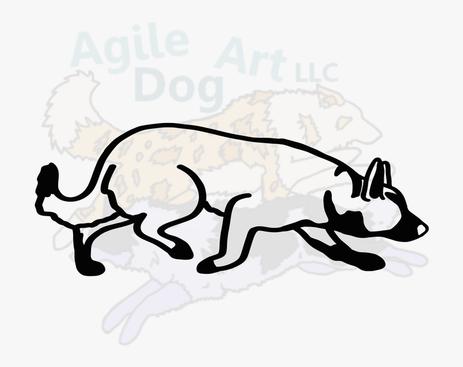 Smooth Border Collie, Transparent Clipart