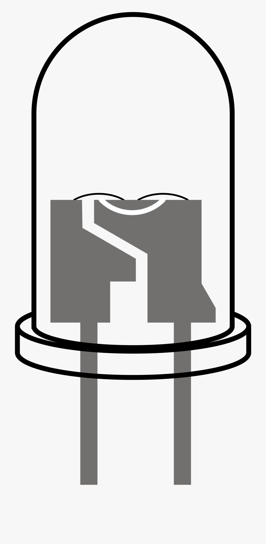 Led Clipart Black And White, Transparent Clipart