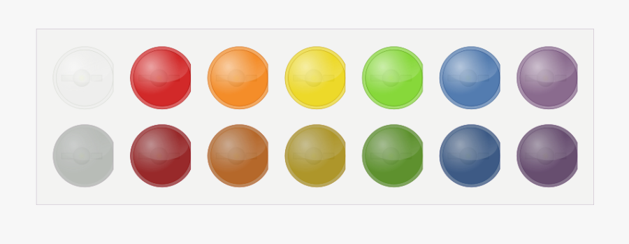 Led Assortment Svg Clip Arts - Circle, Transparent Clipart