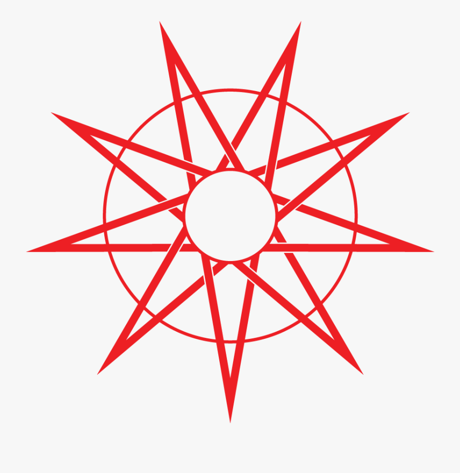 Slipknot Star, Transparent Clipart
