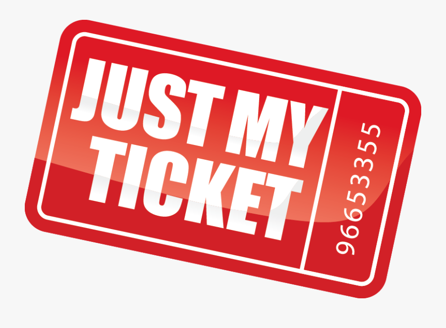 Tickets Clipart 2 Ticket - Just My Ticket, Transparent Clipart