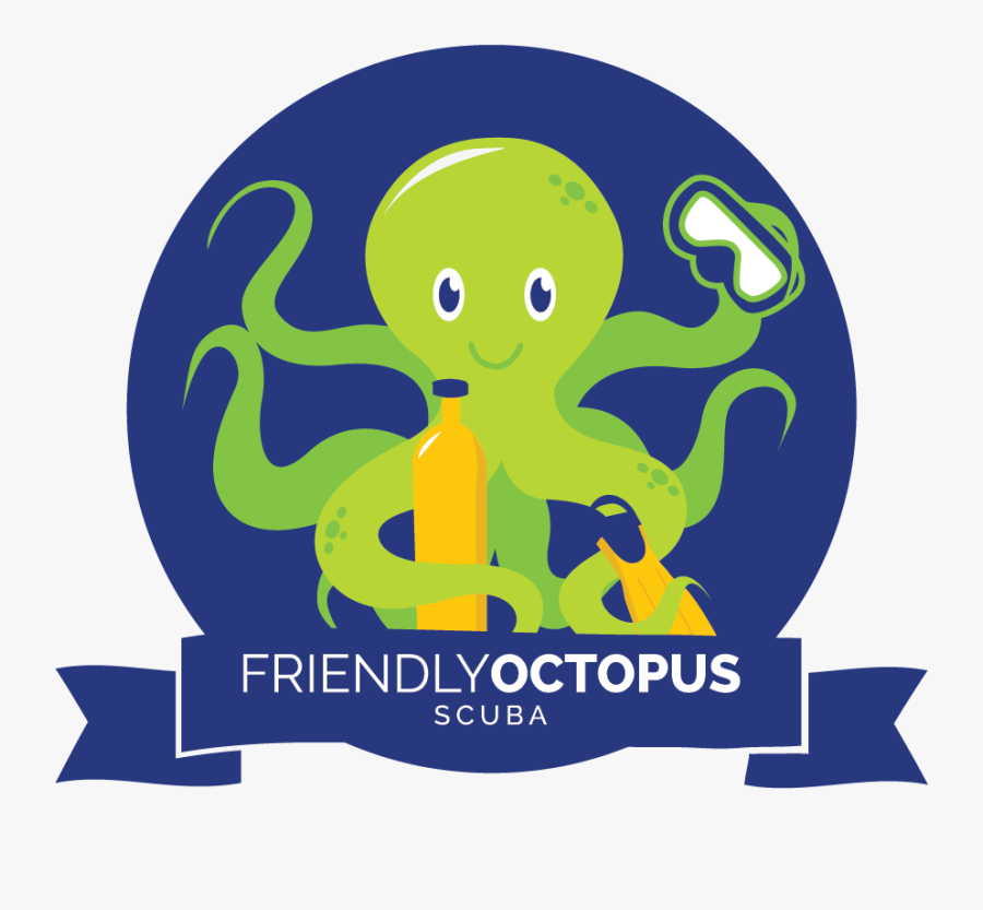 Octopus Clipart Friendly - Illustration, Transparent Clipart