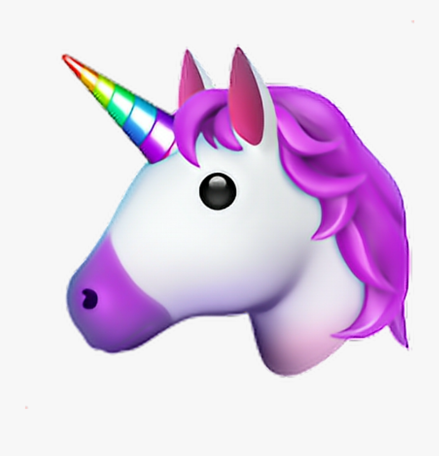 Unicorn Sticker Png - Unicorn Emoji Png, Transparent Clipart