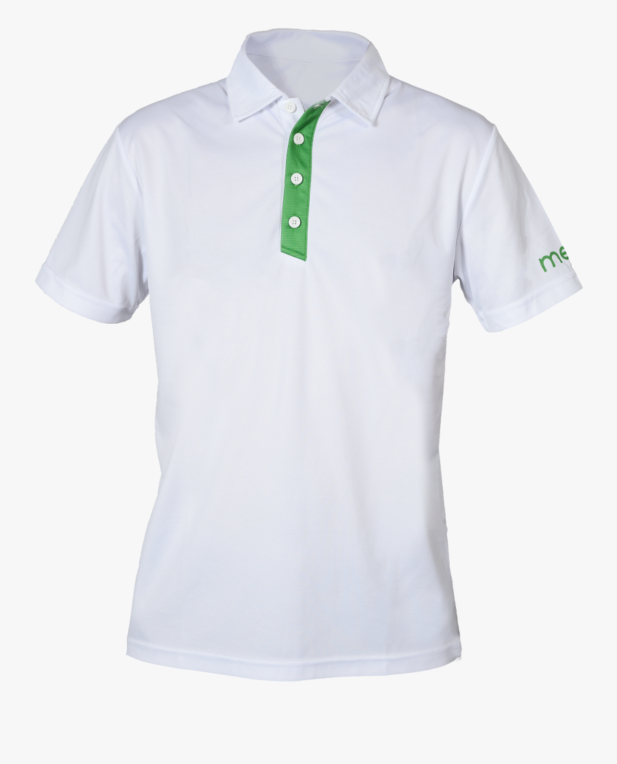 Green And White Polo T Shirt, Transparent Clipart