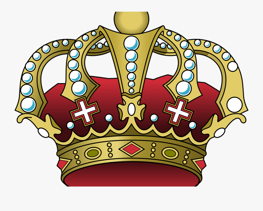 Purple And Gold Crown Png, Transparent Clipart