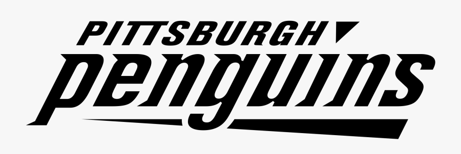 Pittsburgh Penguins Logo Png Transparent - Black Pittsburgh Penguins Logo, Transparent Clipart