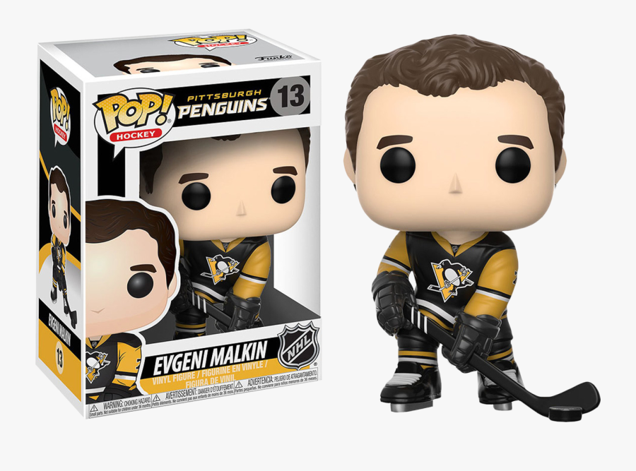 Evgeni Malkin Pittsburgh Penguins Pop Vinyl Figure - Evgeni Malkin Funko Pop, Transparent Clipart