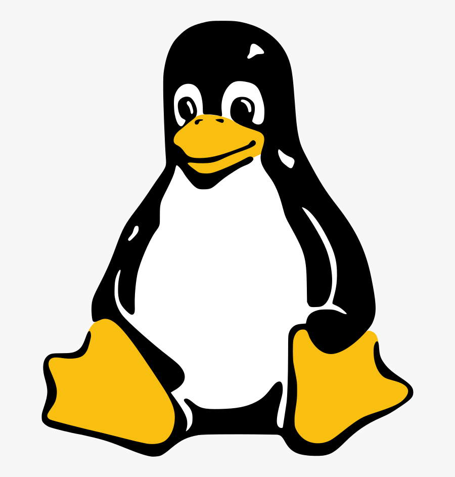File - Tux-simple - Svg - Wikimedia Commons - Linux Penguin, Transparent Clipart