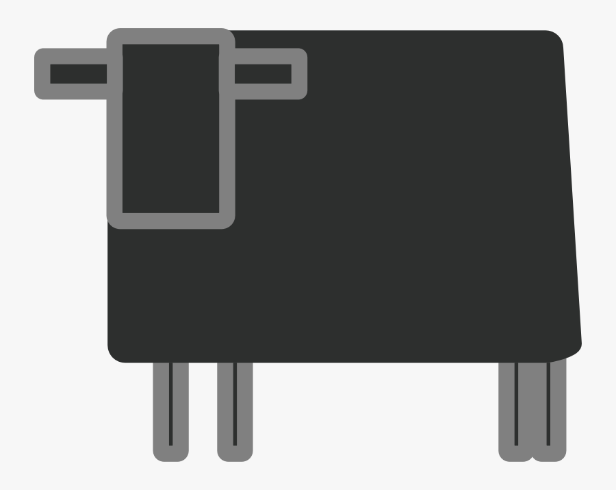 Square Cow - Cattle, Transparent Clipart