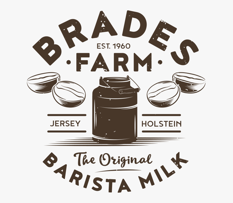 Brades Farm, Barrista Milk, Transparent Clipart