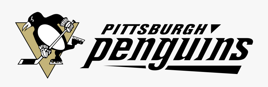 Pittsburgh Penguins Logo Png Transparent - Black Pittsburgh Penguins Logo, Transparent Clipart
