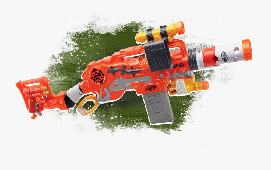 Nerf Gun Png - Nerf Zombie Strike, Transparent Clipart