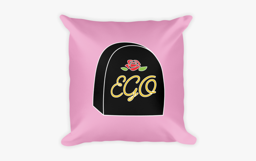 Ego Square Pillow - Cushion, Transparent Clipart