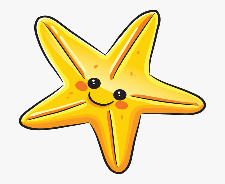 Cute Starfish Png, Transparent Clipart
