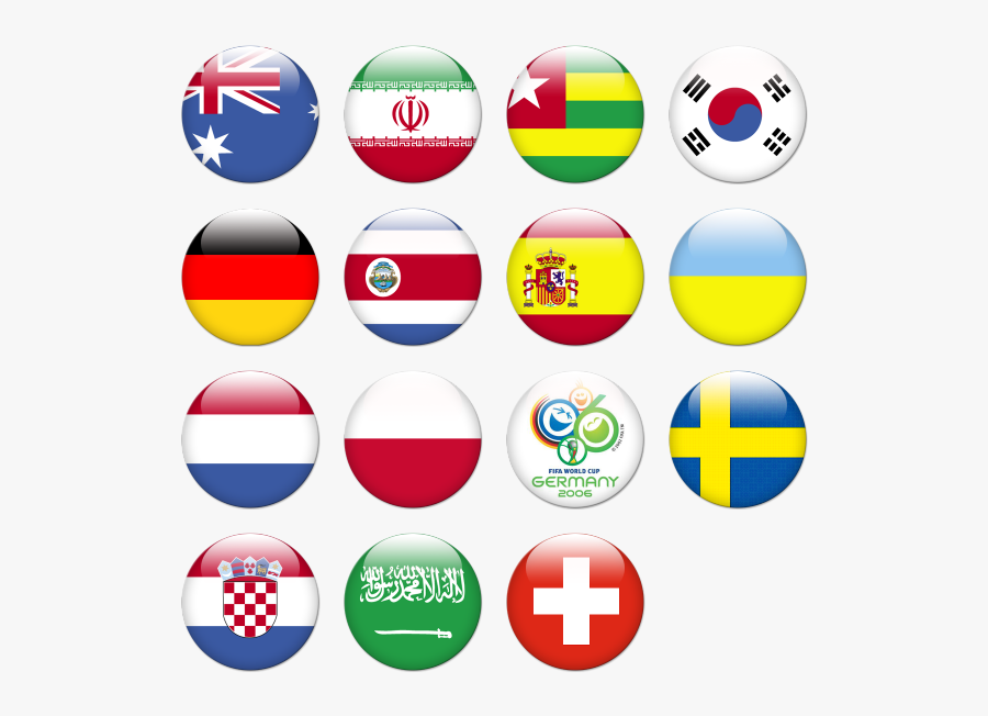 Flags Of The World Png - World Flags Icons Png, Transparent Clipart