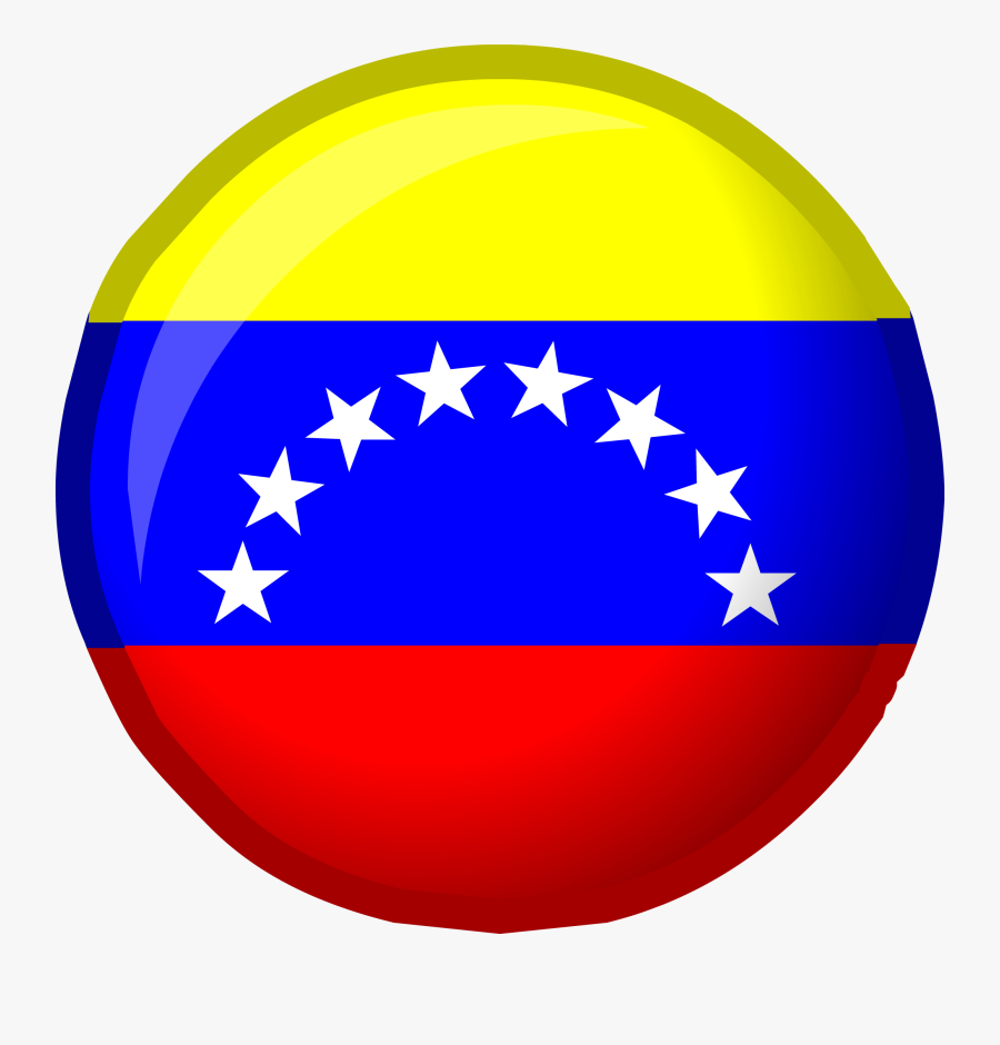 Transparent World Flags Clipart - Venezuela Flag Logo Png, Transparent Clipart