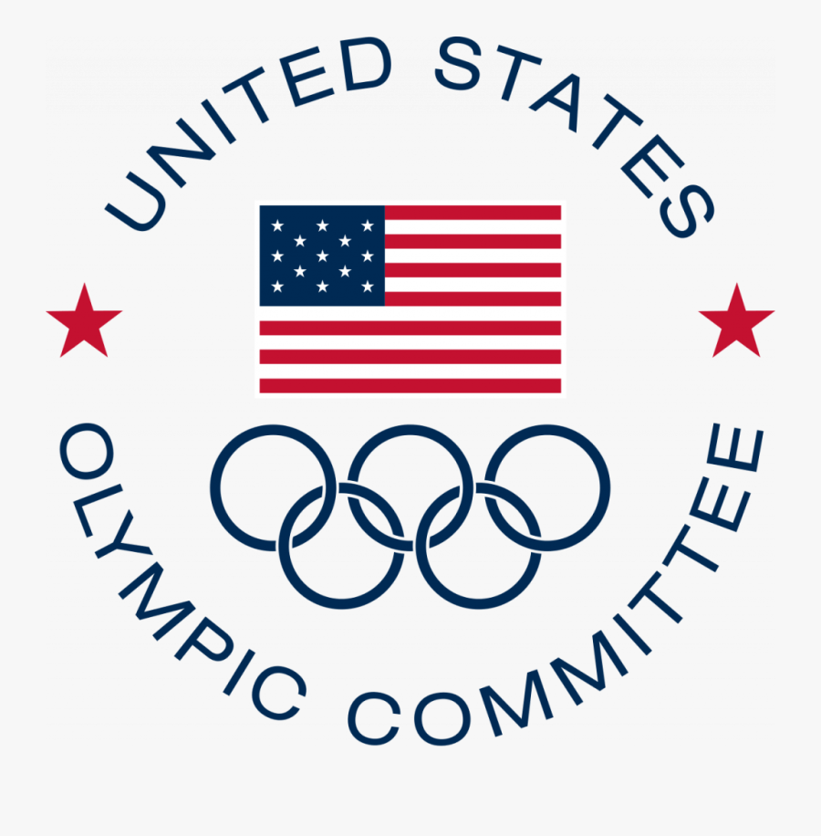 Us Olympic Committee Logo, Transparent Clipart