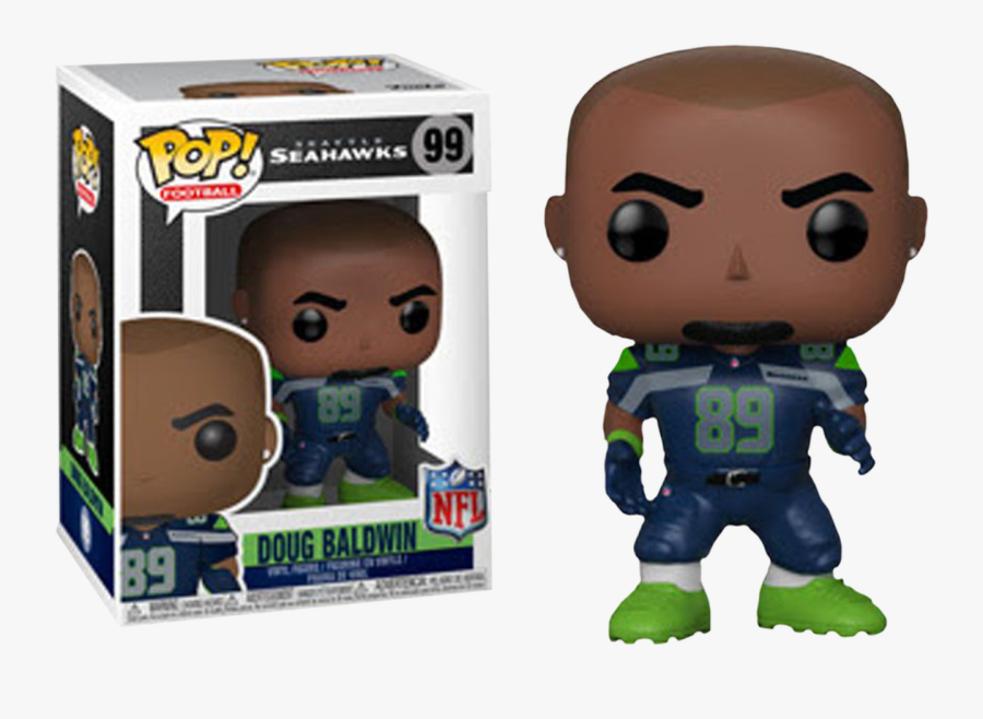 Doug Baldwin Seattle Seahawks Pop Vinyl Figure - Funko Pop Juju Smith, Transparent Clipart