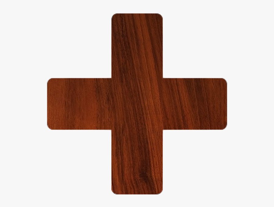 Transparent Cross - Wood Plus Sign Png, Transparent Clipart