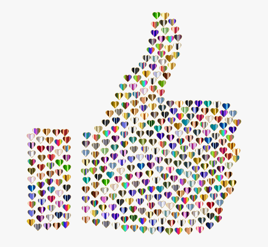 Thumb Signal Computer Icons Silhouette - Thumbs Up Background Png, Transparent Clipart