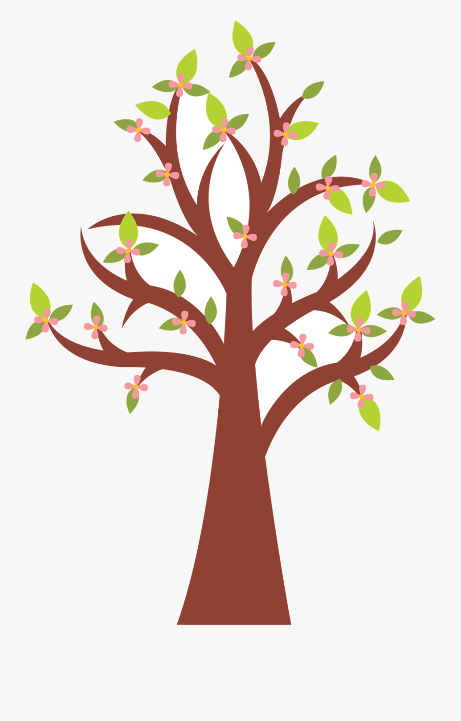 Safari Trees Cliparts For Free Education Clipart Tree - Molde De Arvore Png, Transparent Clipart