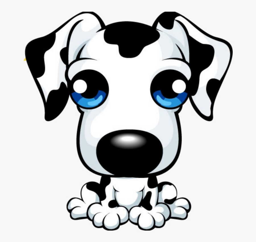 #mq #dog #pet #puppy #dalmatian - Puppy Dog Cartoon Png, Transparent Clipart