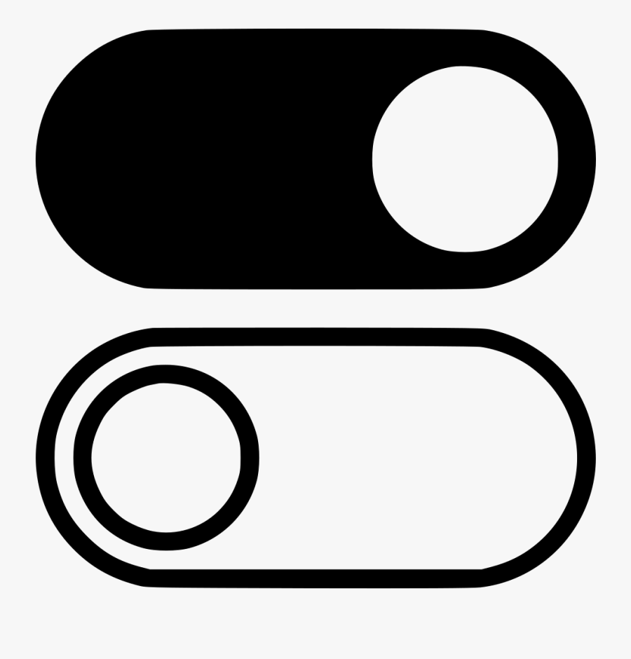 Transparent On Off Switch Icon, Transparent Clipart