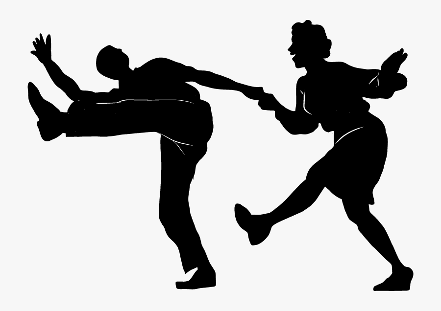 Webmaster Rocktober Intensive Lindy Hop Weekend - Silhouette, Transparent Clipart